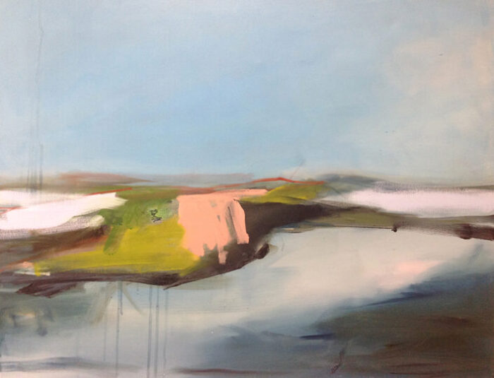 Ölfarbe auf Leinwand, 100 x 80cm, 2018