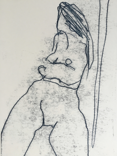 Nude, Monotype, 29,7 x 42cm