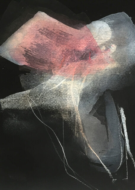 Gouache auf Gesso, 30 x 30cm