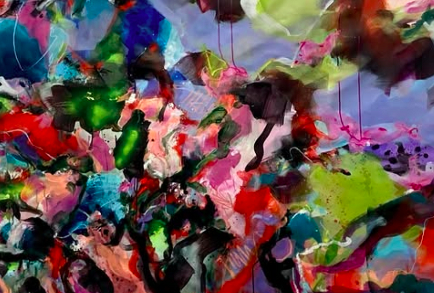 Angelika Richter, Düsseldorf 2024, abstrakt painting, acrylic on canvas, 100 x 150cm title=