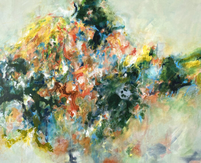 Ölfarbe auf Leinwand, 100 x 80cm, 2019