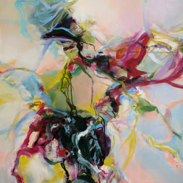 Ölfarbe auf Leinwand, 100 x 100cm, 2021