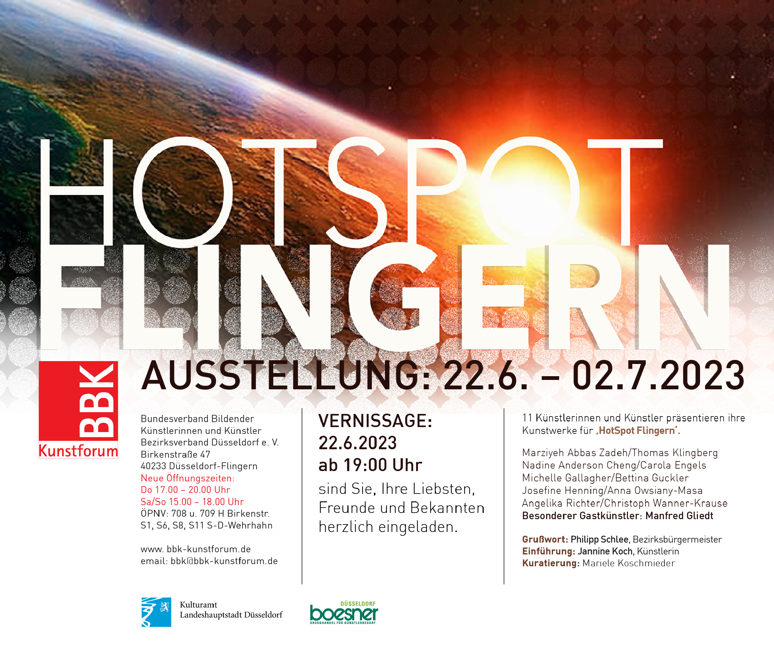 Hotspot Flingern, BBK Düsseldorf