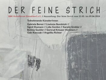 Ausstellung Der feine Strich