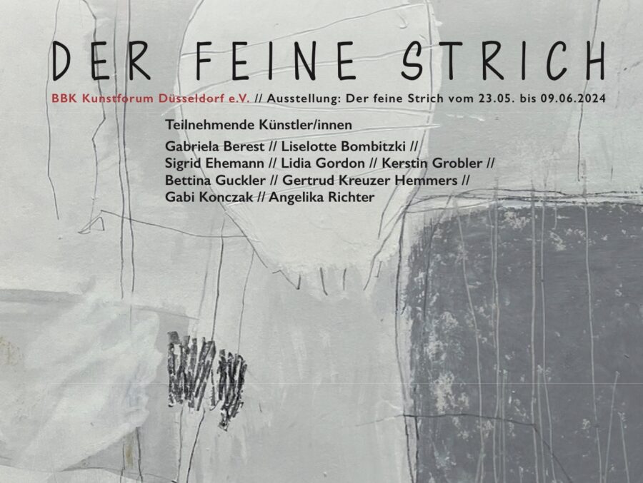 Ausstellung Der feine Strich