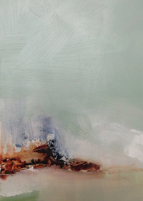 Angelika Richter, abstrakte Landschaft