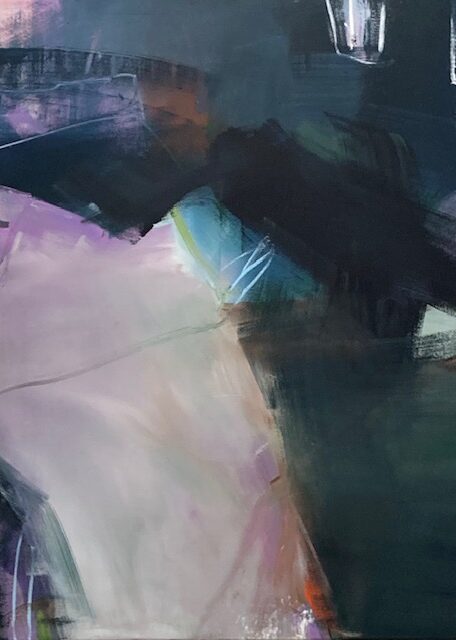 Ohne Titel, Öl auf Leinwand 100 x 120cm, 2024
