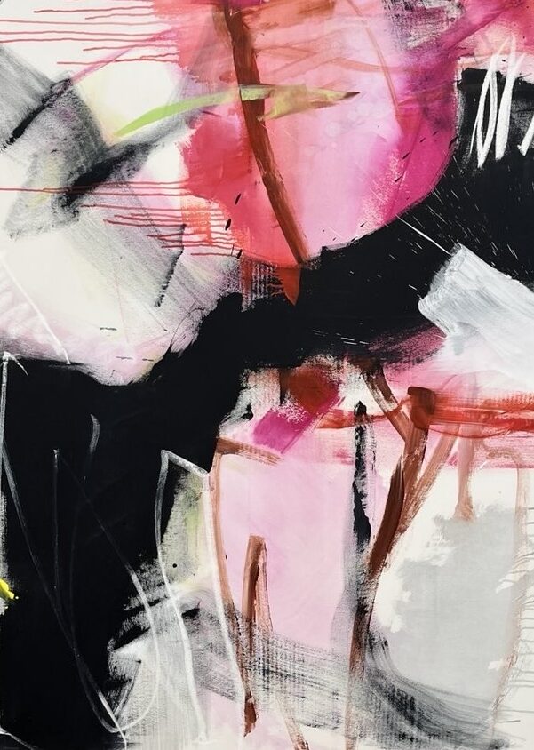 Ohne Titel, Acryl auf Leinwand 120 x 140cm, 2024