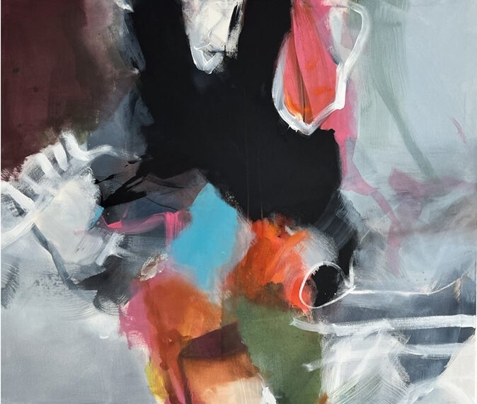 Untitled, acrylic on canvas, 120 x 140cm