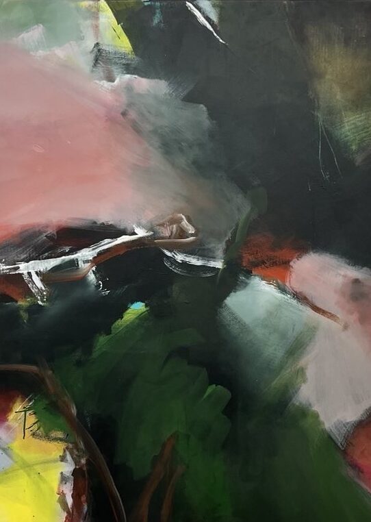 Ohne Titel, Öl auf Leinwand 120 x 140cm, 2024