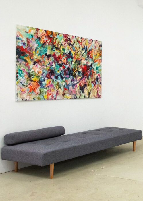 Angelika Richter, Atelier. Abstrakte Kunst