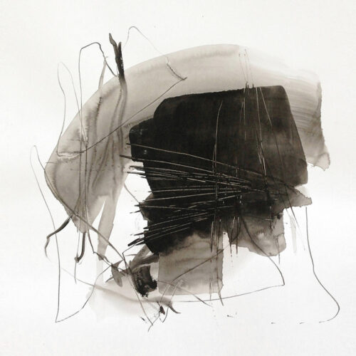Ink on paper, 30 x 30 cm