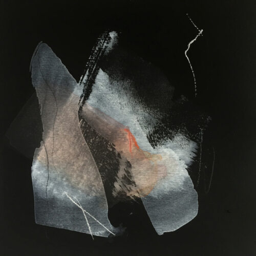TS 2- Series, gouache on gesso, 30 x 30 cm