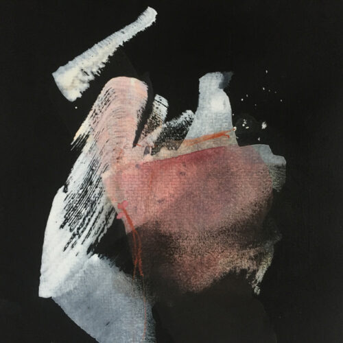 TS 3 - Serie, Gouache auf Gesso, 30 x 30cm