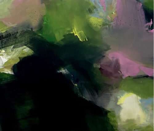 Ohne Titel, Acryl auf Leinwand, 120 x 140 cm, 2024
